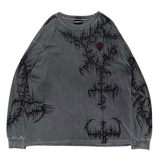 Gray Sigil Tee Ls (XL)